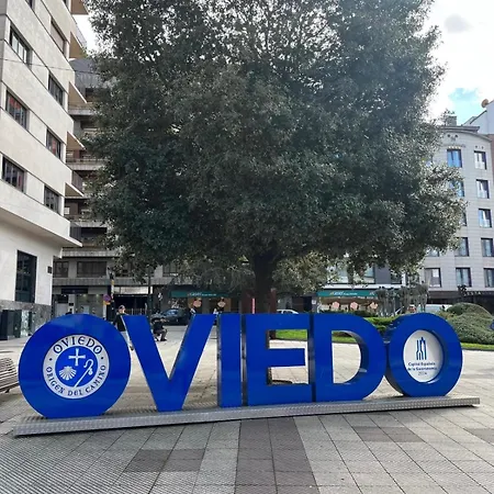 公寓 Parque De Invierno Parking Gratis 奥维耶多