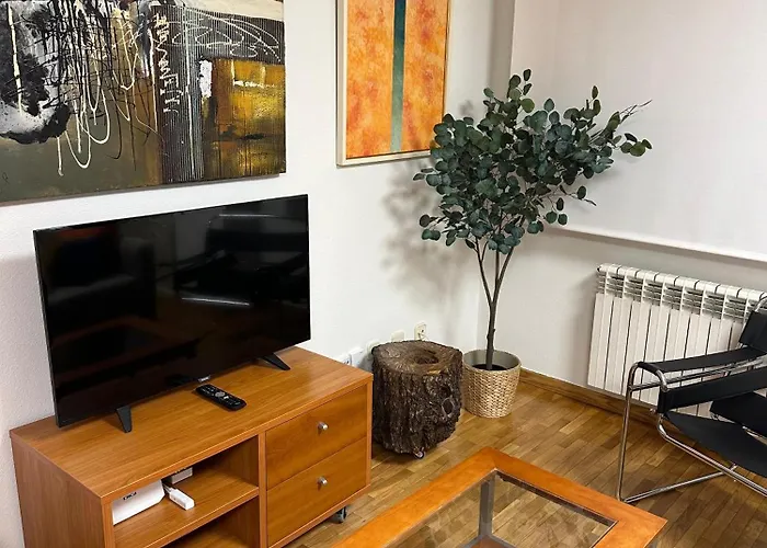 公寓 Parque De Invierno Parking Gratis 奥维耶多